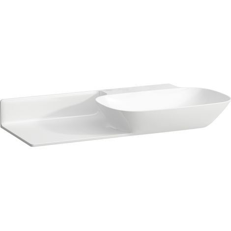 LAUFEN INO lavabo, sans trou pour robinetterie, sans trop-plein,
