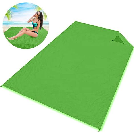Picknickdecke – wasser- und sandabweisend – 203 x 152 cm – für Strand, Wandern, Camping und Festivals – 1 Stück (1/5)
