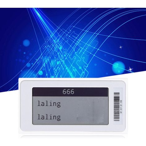 Elektronisches 2,1-Zoll-Regaletikett (ESL) mit TFT-Bildschirm und Bluetooth Low Energy-Konnektivität (1/5)