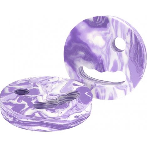 Planche flottante à poignée EVA pour entraînement fitness et réadaptation, adaptée aux adultes, couleur violet et blanc camouflage (1/4)