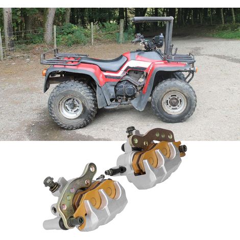 2 pièces Étriers de Frein Gauche Droite pour Kawasaki Bayou 300 400 KLF300 KLF400 / Brute Force 650 750 (1/5)