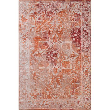 TAPPETO - COLLEZIONE HERIS BENEFFITO - BRICK - Tappeto - ROSSO - 140x200cm