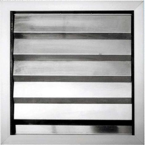 Volets de surpression aluminium extérieur D 600x600mm S&P (UNELVENT) 872920