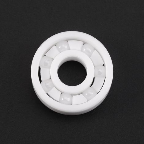 Roulement à billes 608 miniature en céramique ZrO2 blanche, 8x22x7mm, pour spinner de doigt, lot de 1 (1/5)