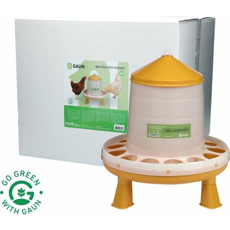 Poultry feeder gaun gaun11248 Biokunststoff 8 kg