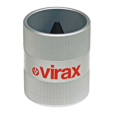 Virax – Ebavureur intérieur/extérieur pour tubes Ø 10 à 56 mm – Multi-matériaux : cuivre, inox, aluminium, acier, plastiques durs – Ebavurage précis