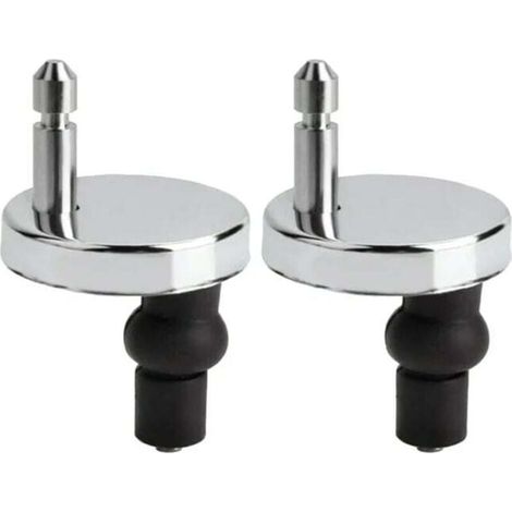 2 pièces vis pour abattant WC, charnière pour abattant WC fixation abattant WC couvercle WC acier inoxydable, pièces de réparation abattant WC, vis abattant WC accessoires (1/4)