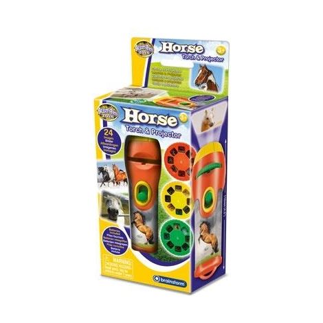 Taschenlampe und Projektor – Pferde und Ponys