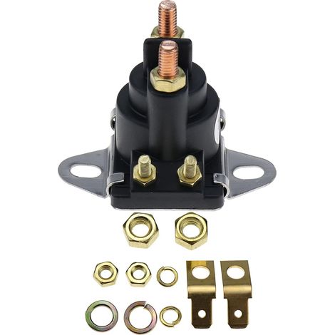 Électroaimant de démarrage et de trim 12V, référence 96158T, compatible moteurs hors-bord Mariner 35-275 CV & Dodge Ram 2500 (1/5)