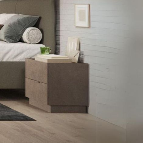 Comodino 2 cassetti Mustella colore bronzo (1/3)