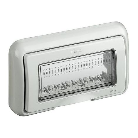 BTICINO 25604 - Coperchio Ip55 4 Moduli  - Grigio - Matix
