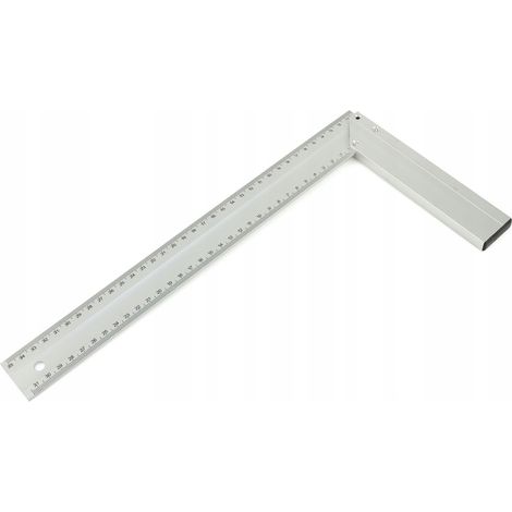 Équerre de construction en menuiserie 350 mm ALU (60) (1/2)