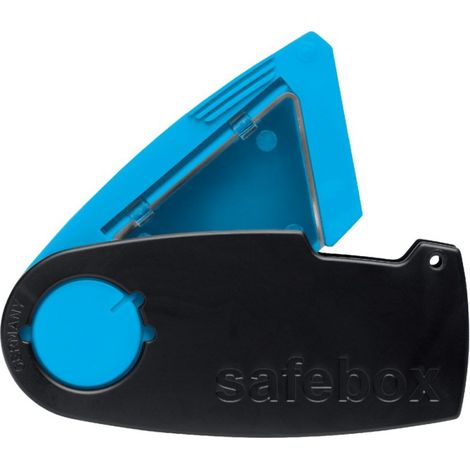 Martor (contenedor hoja ocasión) 108000.00 Safebox azul/negro