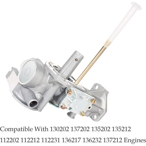 Compatible avec carburateur 135202 pour Briggs Stratton 5hp 5,5hp 498298 130202 492611 135292 137202 130212 130232 (1/3)