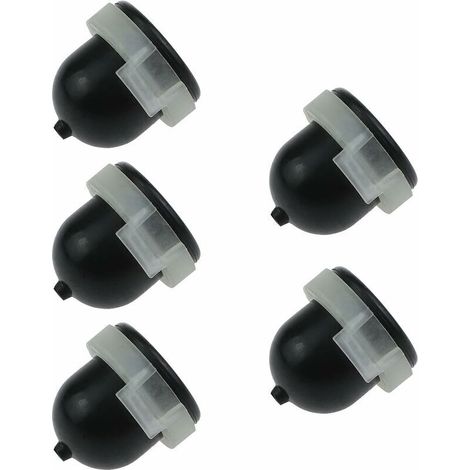 Lot de 5 ampoules d'amorçage compatibles avec les moteurs Briggs & Stratton 122K02 122K82 124K02 12A800 12F702 12F707 12F782 12G802 135700 (1/4)