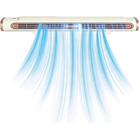 Ventilateur tour portable pour chambre, rechargeable USB, format compact, ventilateur de bureau personnel pour maison, voiture, camping, voyage, camping-car, atelier et étudiant (1/5)