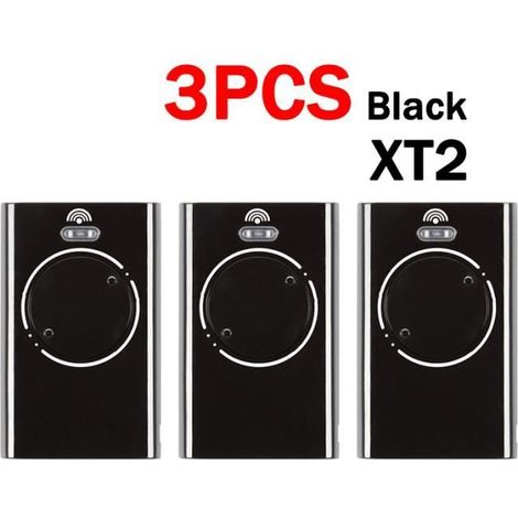 Telecomando per porta/cancello da garage XT4 868MHz XT4 868 SLH LR - XT2 868 SLH LR 787010 787009 XT4 XT2 - 3 XT2 Nero