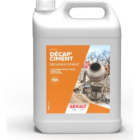 Decapante per cemento, Decapacimento, 5L - AEXALT - BA430