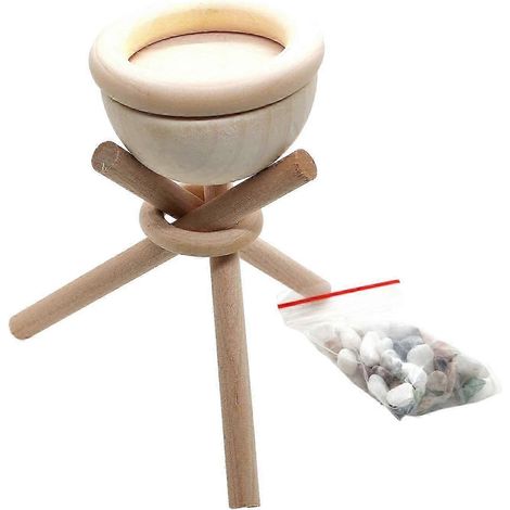 Diffuseur d'huiles essentielles en bois, support portable premium à monter soi-même pour hall, chambre et yoga (1/5)