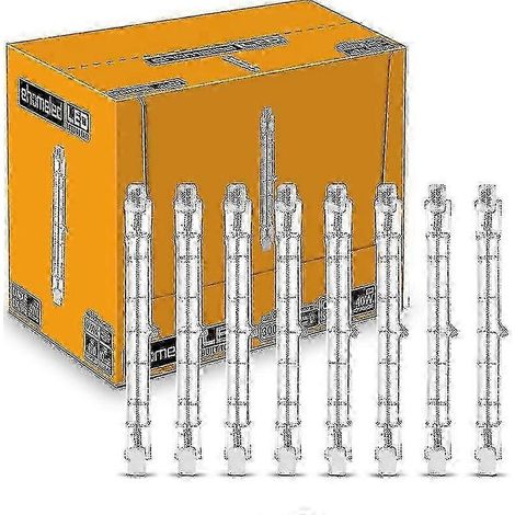 Ampoules halogènes R7s neuves de marque, de haute qualité, lot de 6, 118 mm, 230 W, dimmables, 230 V, 4650 lm (1/3)