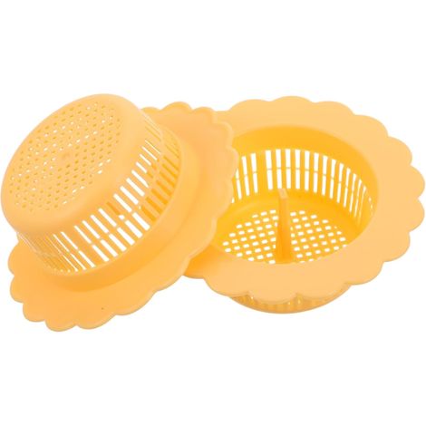 Piece Plastic Kitchen Sink Filter Drain Cover Hair Catcher