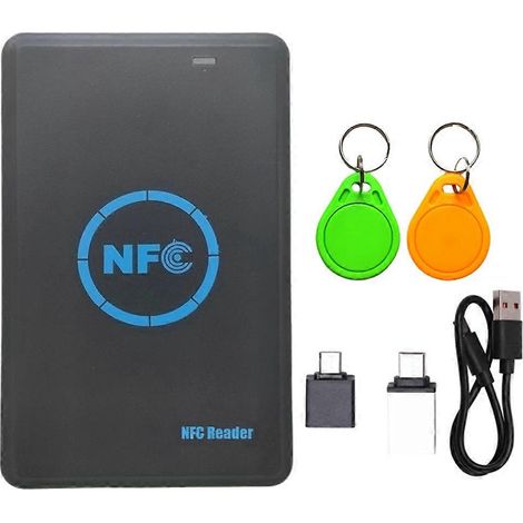 RFID-Chip-Duplikator mit 5 Frequenzen + NFC-Schlüsselanhängerleser (2xUID), 125K HID-Kopierer / 13,56M IC/ID-Kopierer, 125K Token-Schreiber (1/5)