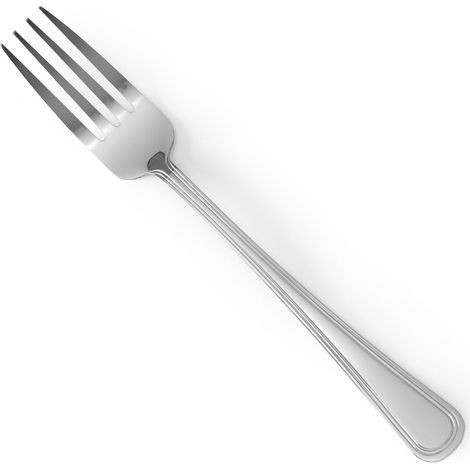 Tenedores de mesa de acero inoxidable Kitchen Line de 197 mm, 6 unidades, Hendi 764213 (1/2)