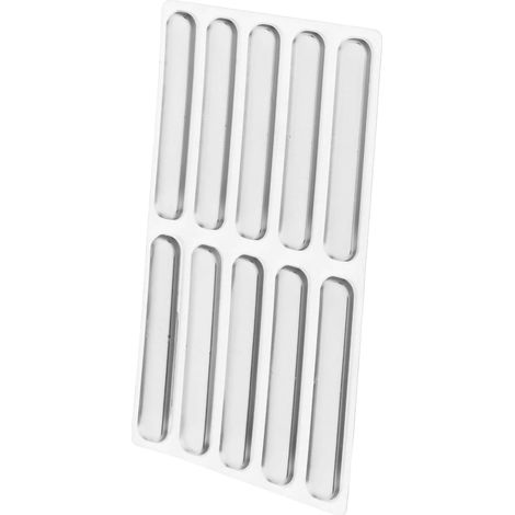 anti collision en silicone transparent pour portes et