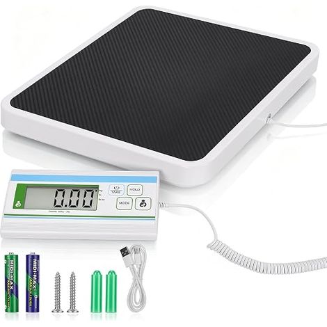 Digital Bathroom Scales 300 kg Separate Screen 20 g Scale (1/5)
