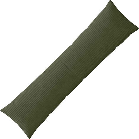 Cushion Cover ALMELO Green 40 x 145 cm Corduroy vidaXL (1/5)