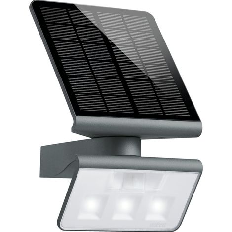 Steinel Solar Außenleuchte XSolar L-S ONE anthrazit mit Bewegungsmelder