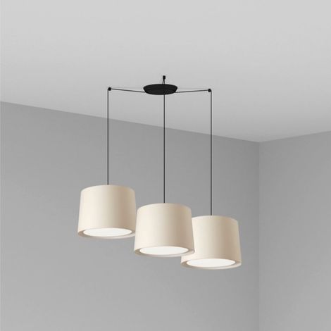 Faro CONGA - Plafonnier Cluster Noir, E27