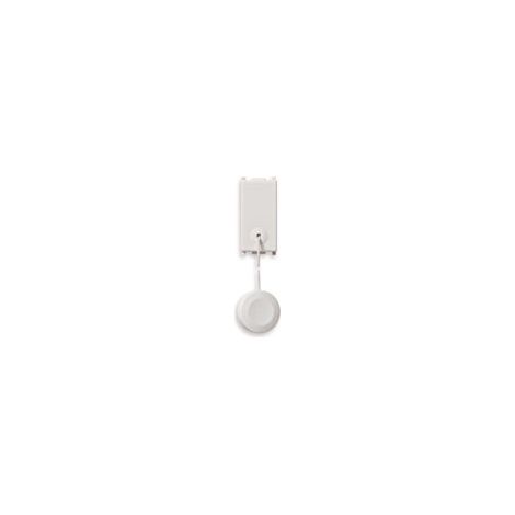 Pulsante tirante Vimar Plana 1P NC 10A bianco 14053