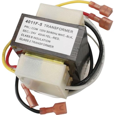46-24124-06 Rheem 40VA 24V/120V HVAC Oven Transformer for Basler Electric BE161640GDD 29M7101 Transformers,  120V to 24V AC HVAC Oven Transformer Class (4011F-5) - 2-Hole Mount (1/5)