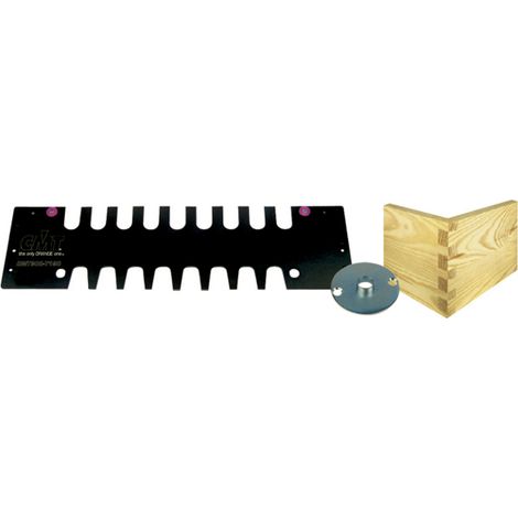 CMT300-T190 SCHABLONE ZU ZINKENFRÄSGERÄT 19MM - BRATSCHE