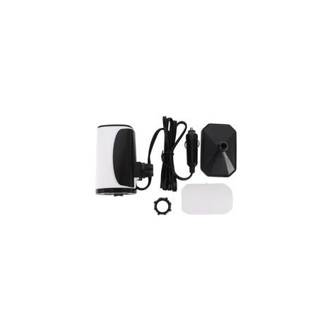 Desempañador y descongelador compacto 2 en 1 para coche, 150 W, 24 V, blanco: enfriamiento y calentamiento rápidos para parabrisas. (1/5)