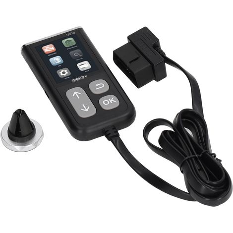 Lecteur OBD2 DC8‑36V, outil diagnostic OBD II pour voyant moteur, scanner code défaut et lecteur OBD universel (1/5)
