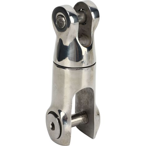 Connecteur de chaîne d'ancre de bateau en acier inoxydable 316 antirouille, finition brillante, diamètre 3/8 po à 1/2 po, compatible avec les chaînes de 10 à 12 mm. (1/5)