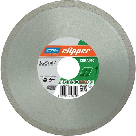Norton Clipper Diamanttrennscheibe Classic Ceramic 250 x 25,4 mm 70184626831