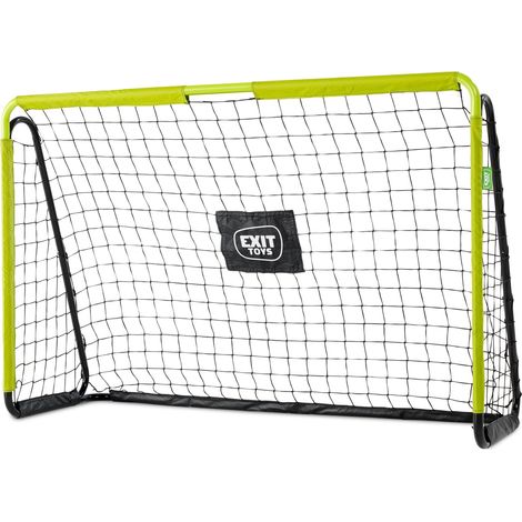 EXIT Tempo steel football goal 6x4ft - green/black