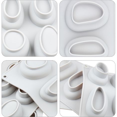 Moule à gâteau en silicone 3D effet pavés - Moule pâtisserie pierres (1/5)
