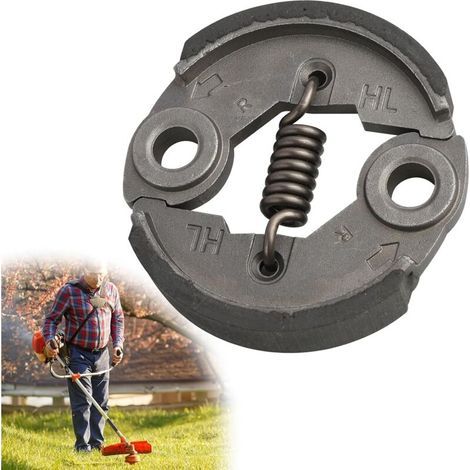 1 pezzo Frizione rinforzata per tagliasiepi e decespugliatori, frizione per tosaerba, compatibile con motori da 43cc, 49cc e 52cc. (1/5)