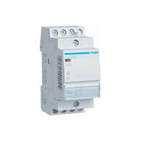 HAGER ESC325S Schütze -brummfrei 25A, 3S, 230V-'1024659' (1/2)