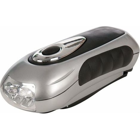 Lampe-torche à manivelle Aucune batterie requise, écologique, pour le camping, la randonnée-LIAIKI (1/5)