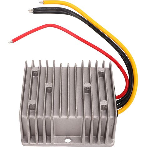 Convertisseur de puissance CC étanche IP68 24 V vers 12 V (20 A, 240 W) pour voiture, camion, caméra embarquée et autres véhicules. (1/5)