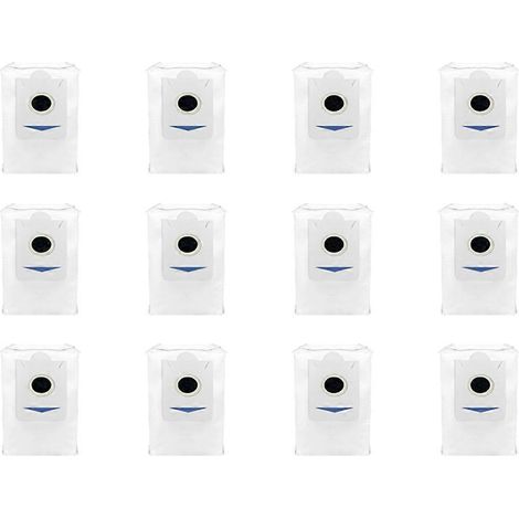Accessoires pour aspirateur robot Ecovacs X5 PRO OMNI / X5 OMNI : 12 sacs à poussière de rechange (1/5)