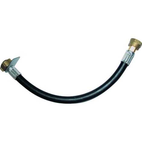 Lyre souple gaz butane/propane Écrou 20x150 Longueur 70 cm Flexible raccordement gaz
