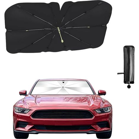 Pare Soleil Voiture(125x65cm), Parasol Pare Soleil Voiture Pliable (1/5)