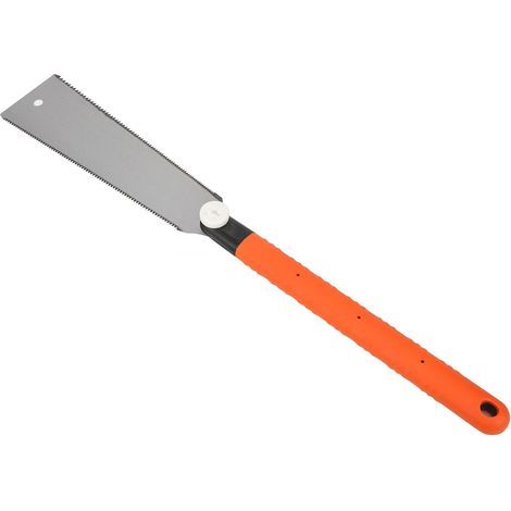 AIDUCHO Scie à Bois à Manche Long Double Face De 10 Pouces, Accessoires Pour Outils De Scie à Main à Main, Scie Longue à Bois, Scie à Main Double Face (1/5)