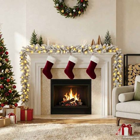 vidaXL Guirnalda de Navidad con luces LED blanco 10 m (1/5)